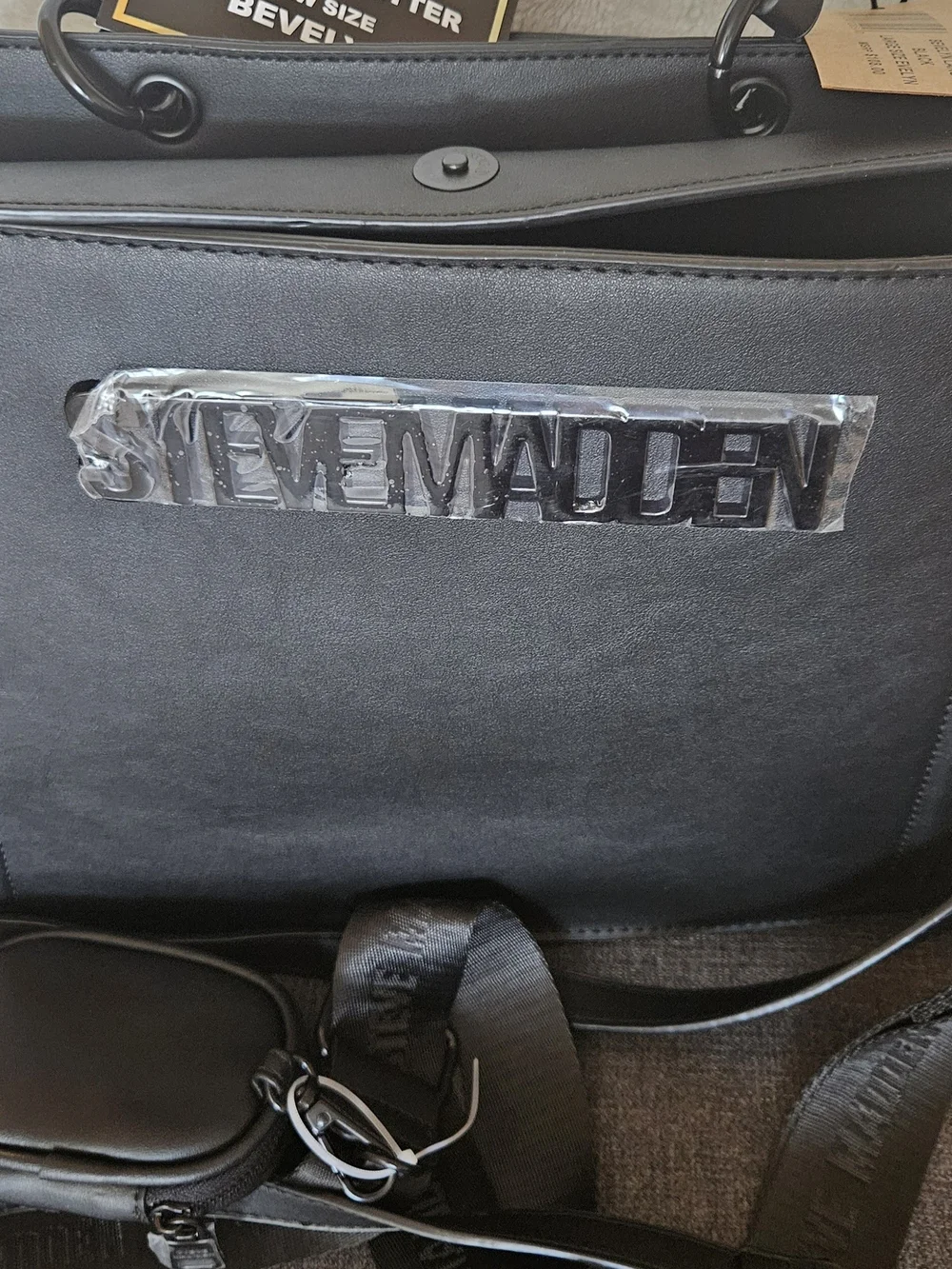 Steve Madden Black Beverlyn Special Edition Crossbody